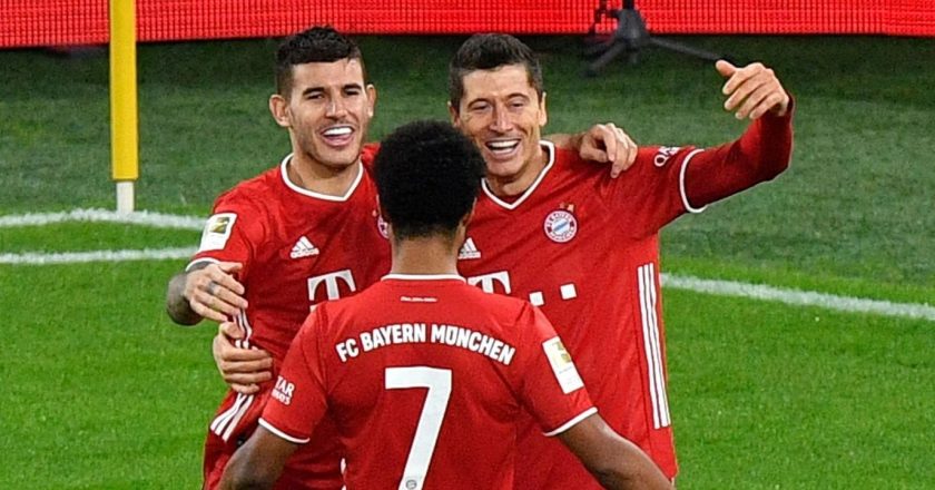 Sané and Lewandowski seal Bayern’s Klassiker win over Dortmund