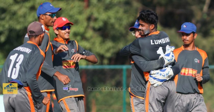 Lumbini crowned U-19 cricket champions