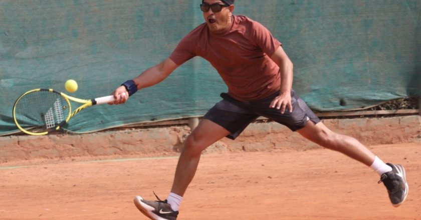 Raju Shrestha off to winning start in Citizens Bank Tennis