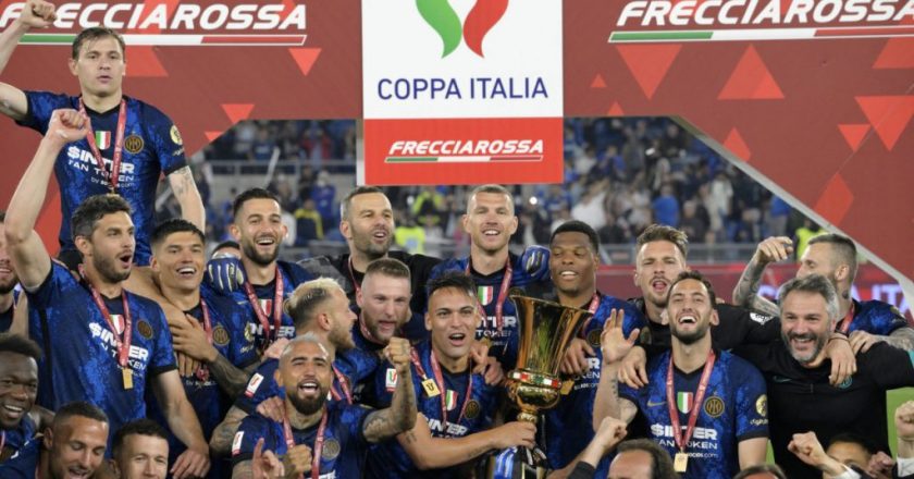 Inter lift Coppa Italia title after 11 years