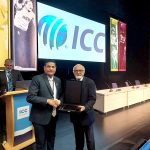 Chand honored with ICC Long Service Award