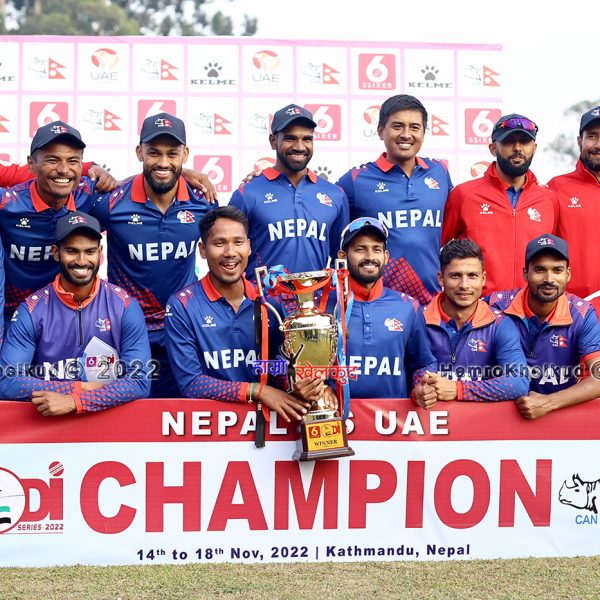 Nepal lifts bilateral series title defeating UAE 2-1