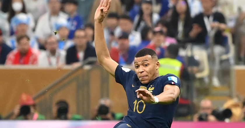Kylian Mbappe brings France back to the game