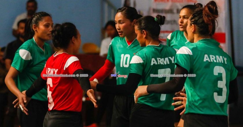 Army sets final date with defending champions