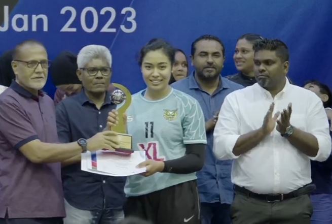 Pratibha named Best Foreign Player in Maldives