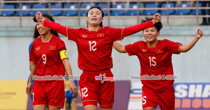 Vietnam Advances to Second Round of Olympic Qualifiers Defeating Nepal