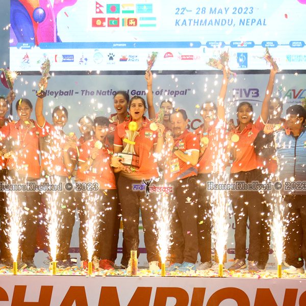 India clinches CAVA Women’s Challenge Cup title