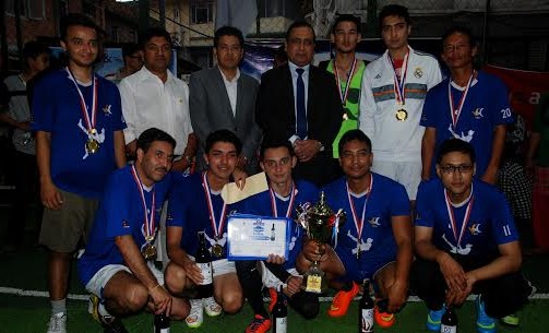 चेसुङ वाइन कर्पोरेट फुटसल सम्पन्न; बुद्ध एयरलाई उपाधि