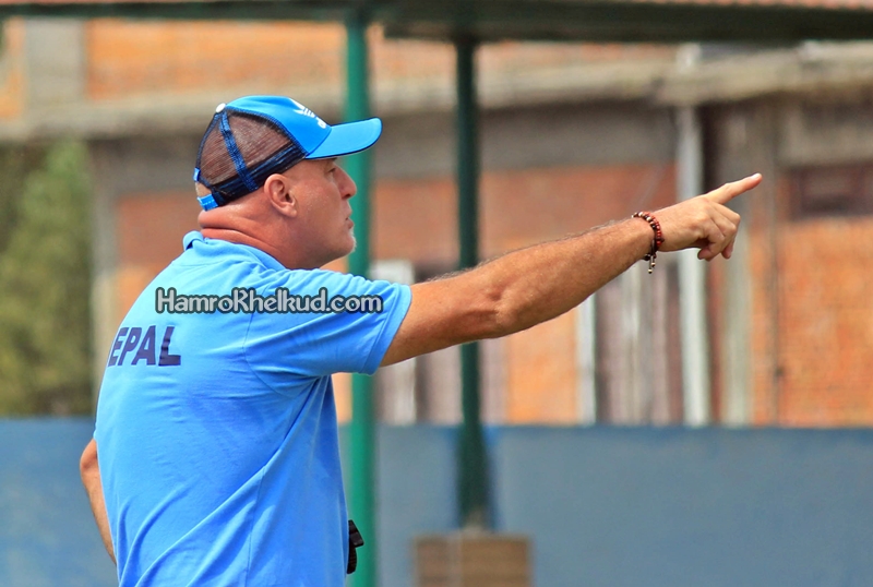 Nepal Coach Patrick Aussems