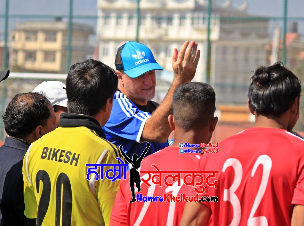 Nepal Football Head COach Patrick Aussems