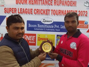 Boom remattance Cricket league