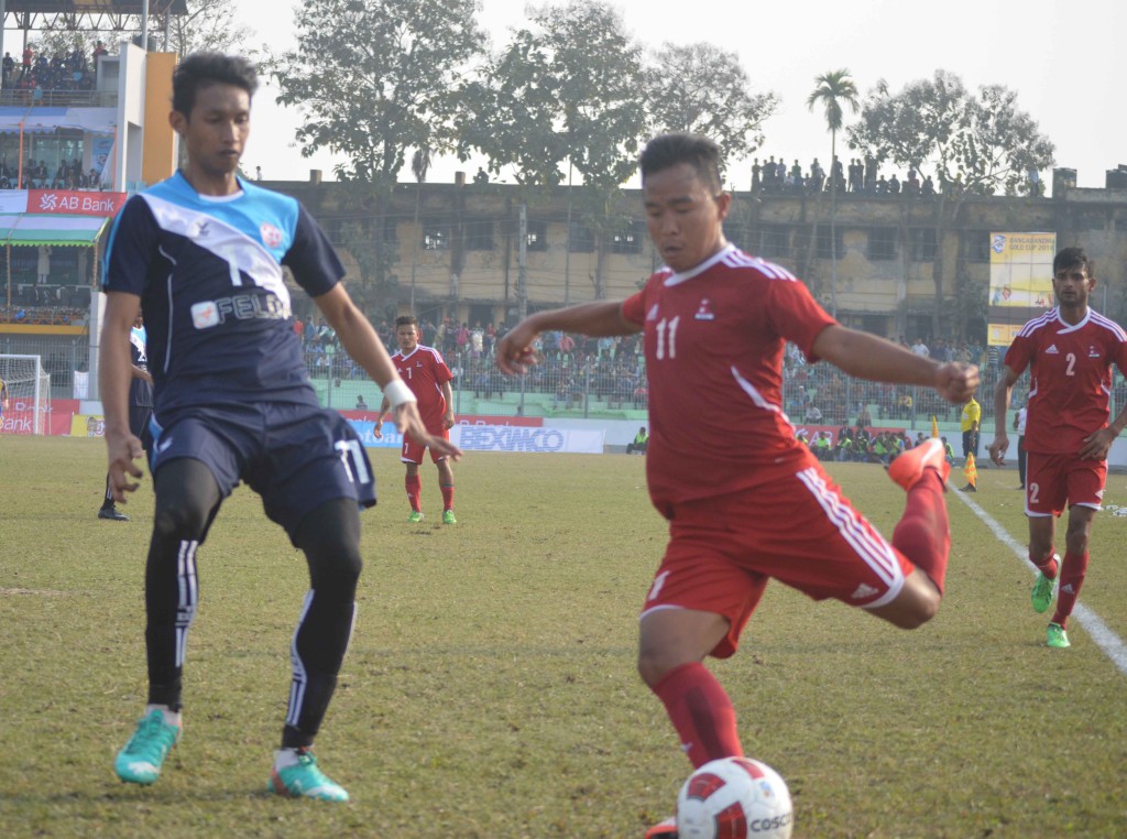 Nepal(red)  Vs  Malaysia(Blue) 5a