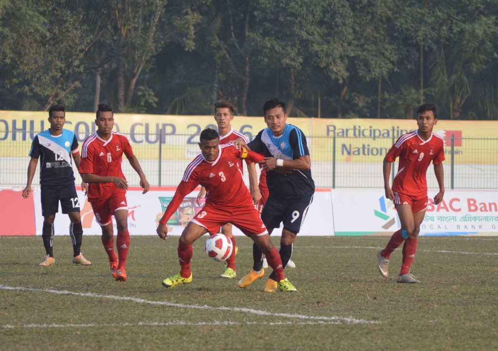 Nepal(red)  Vs  Malaysia(Blue) 6