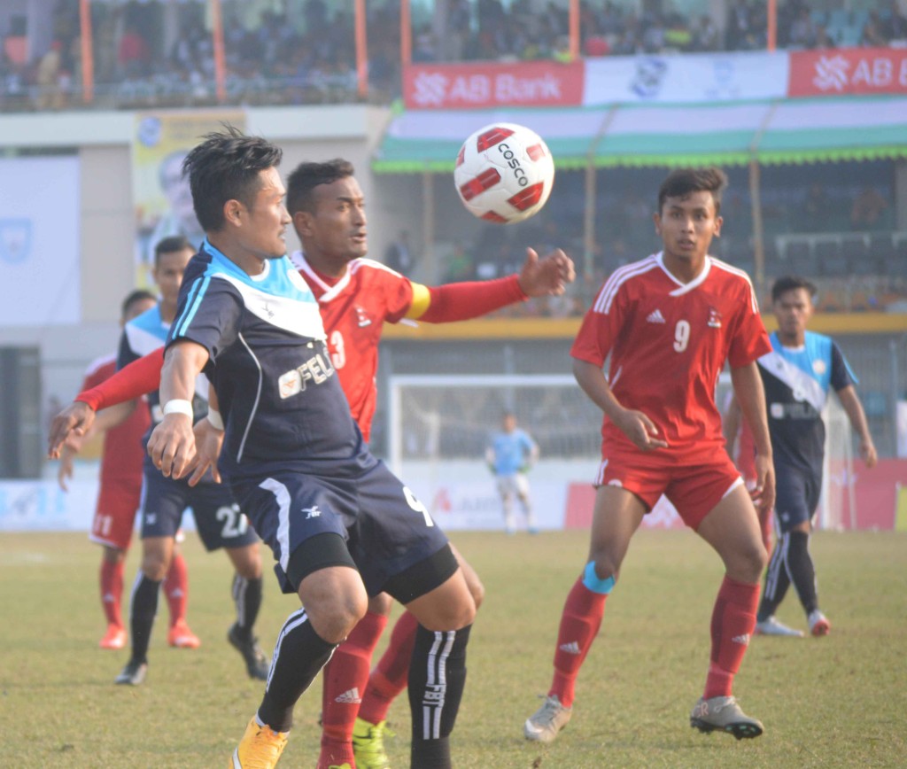 Nepal(red)  Vs  Malaysian(Blue) 3c