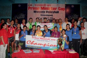 indian railway wins primeminister volleyball