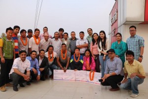 saag winner feliciated