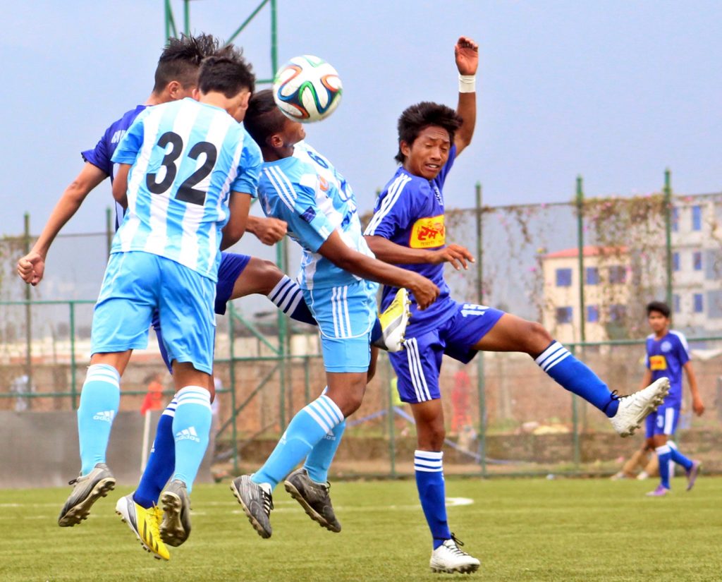 Jhapa(BLue) vs MMC (SkyBlue and WHite)