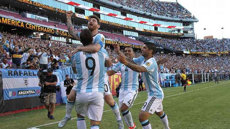 argentina messI celebrate