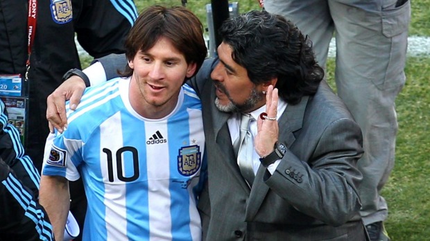 Maradona Messi