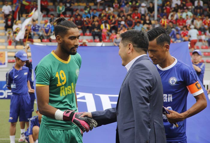 goalkeeper alan neupane