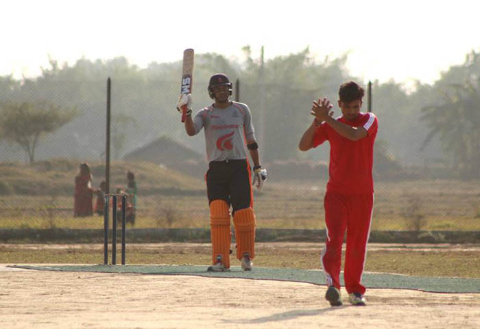 Paras Khadka Century
