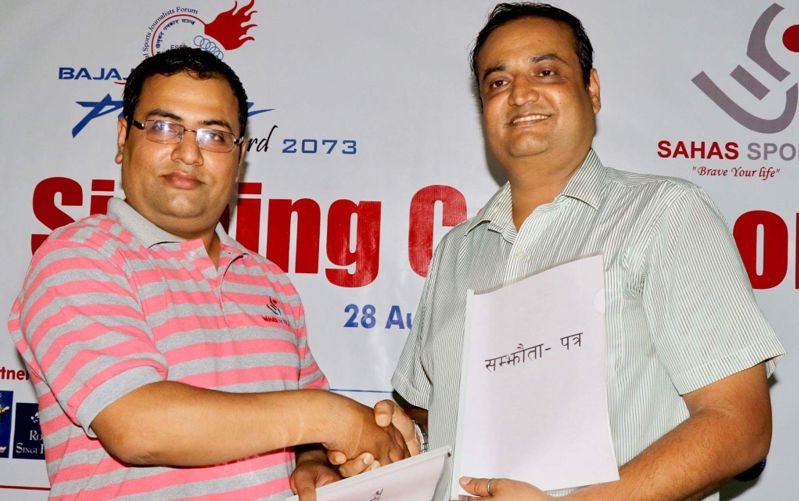 Sahas signing ceremony