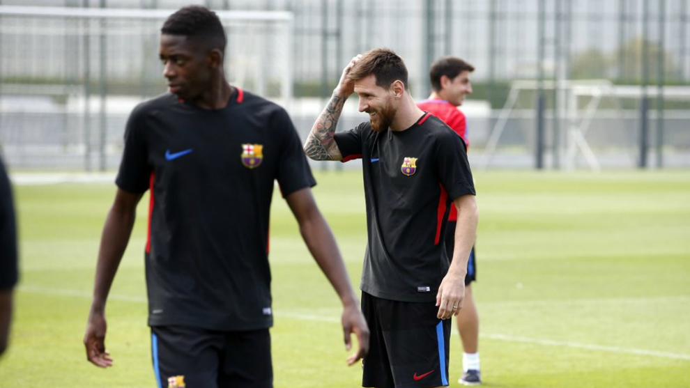 Messi and Dembele