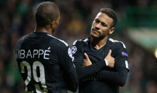 mbappe neymar