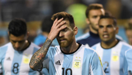 Messi Sad