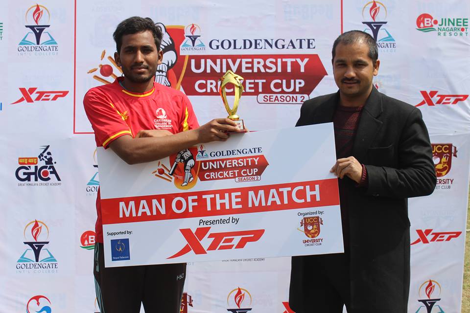Xtep man of the match