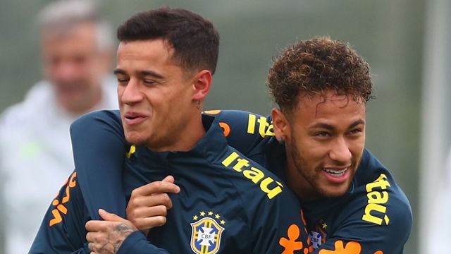 coutinho Neymar